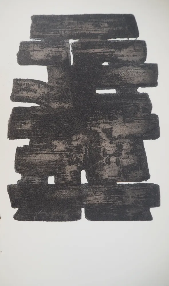 Lithografie Soulages - Eau Forte XIII