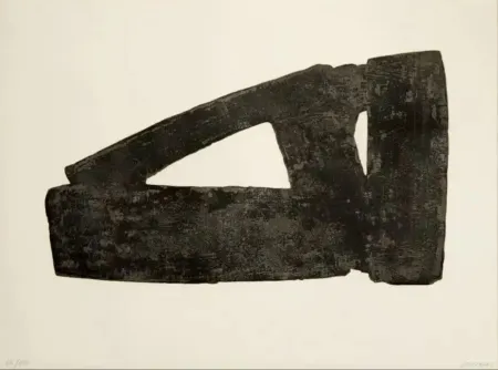 Gravure Soulages - Eau-forte XXXII