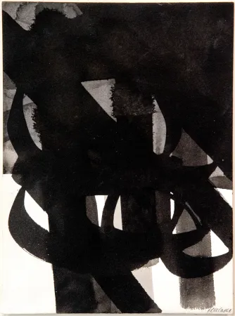 Mezzotint Soulages - ENCRE1962