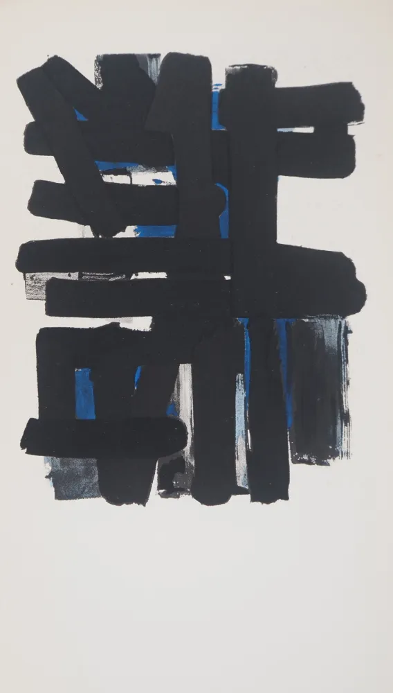Lithografie Soulages - Gouache 11