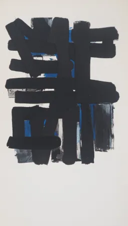 Lithografie Soulages - Gouache 11