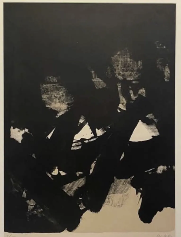 Lithografie Soulages - Lithographie 13