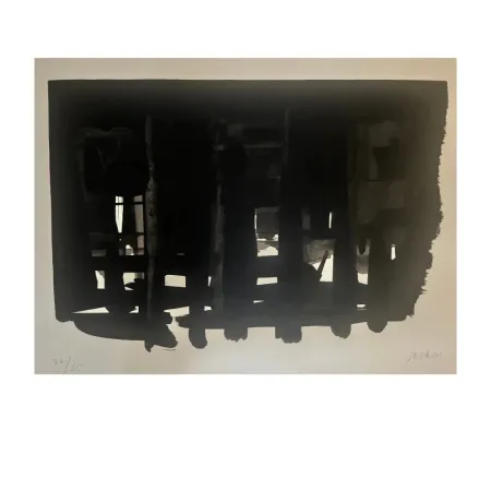 Lithografie Soulages - Lithographie 16, 1964