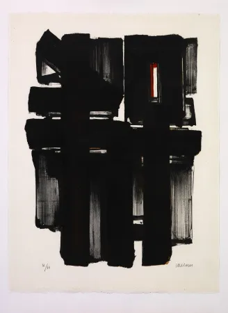 Lithografie Soulages - Lithographie 2