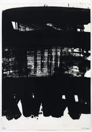 Lithografie Soulages - Lithographie 21