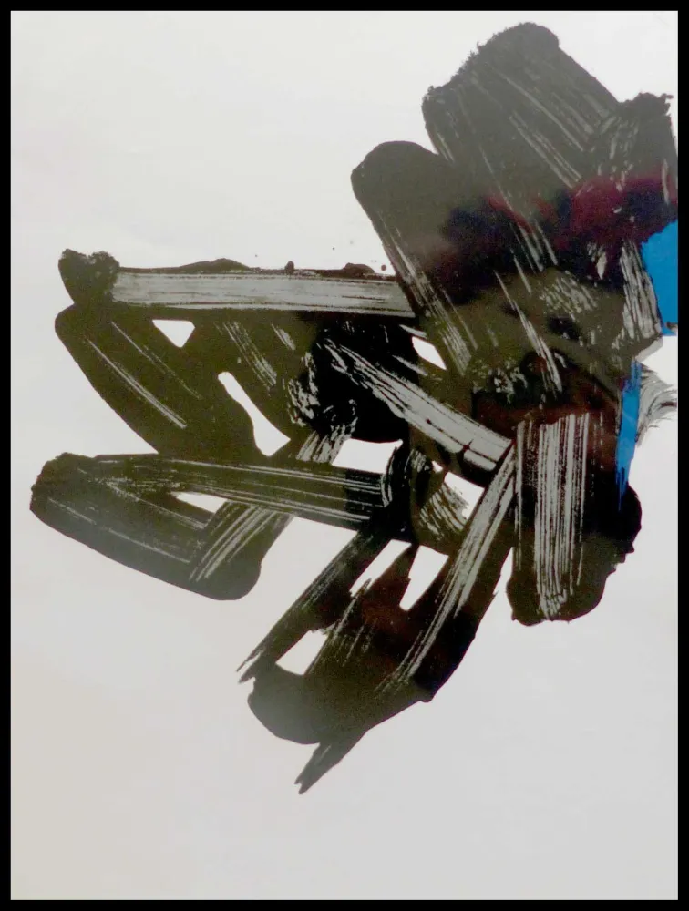 Lithografie Soulages - LITHOGRAPHIE N° 17