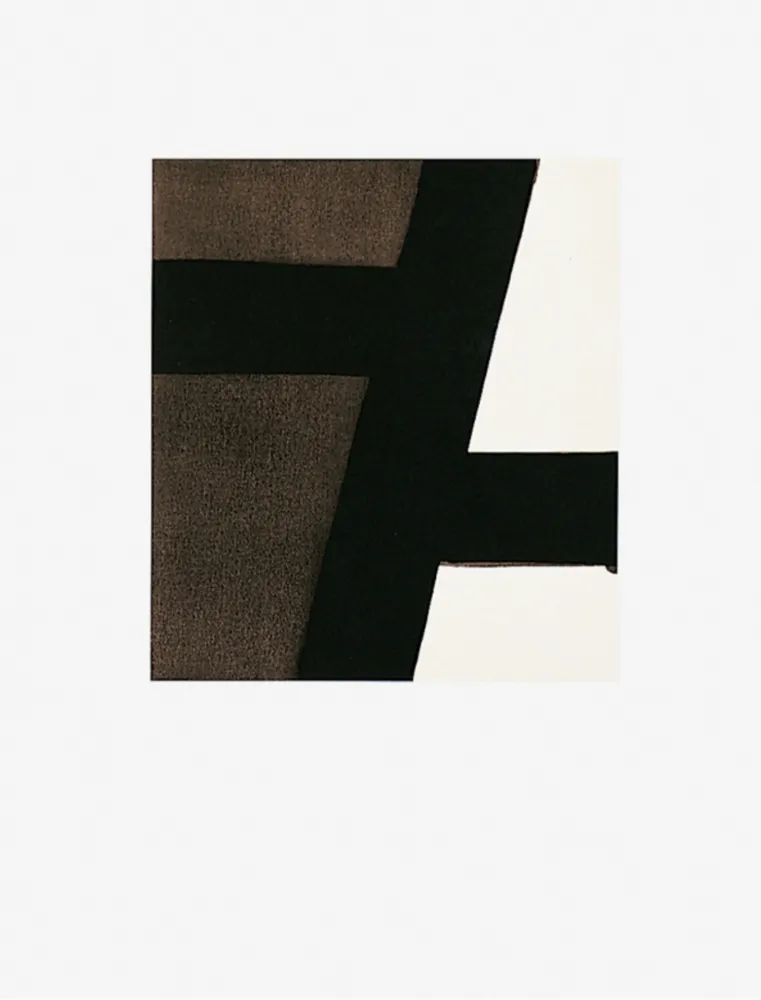 Lithografie Soulages - Lithographie n° 21