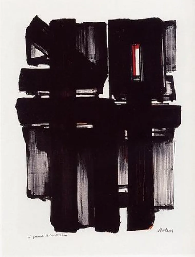 Lithografie Soulages - Lithographie n°2