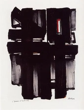 Lithografie Soulages - Lithographie n°2