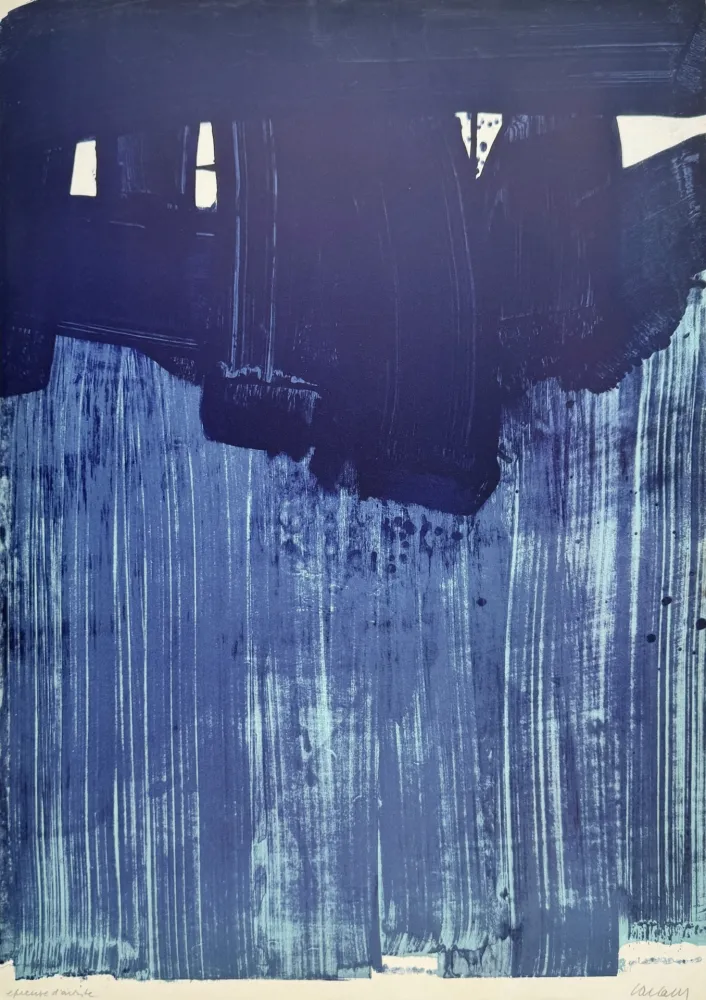 Lithografie Soulages - Lithographie n°23 