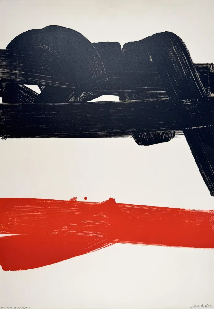 Lithografie Soulages - Lithographie n°27 