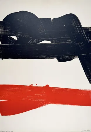 Lithografie Soulages - Lithographie n°27 