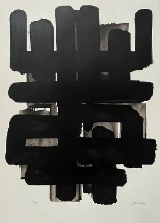 Lithografie Soulages - Lithographie n°3 