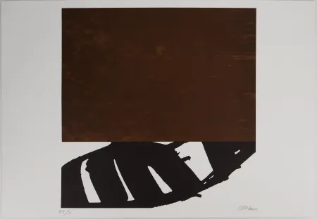 Lithografie Soulages - Lithographie n°43