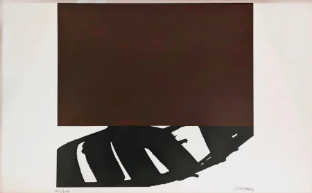 Lithografie Soulages - Lithographie n°43 