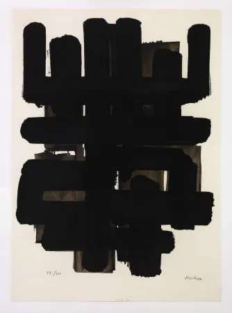Lithografie Soulages - Lithographie originale 3