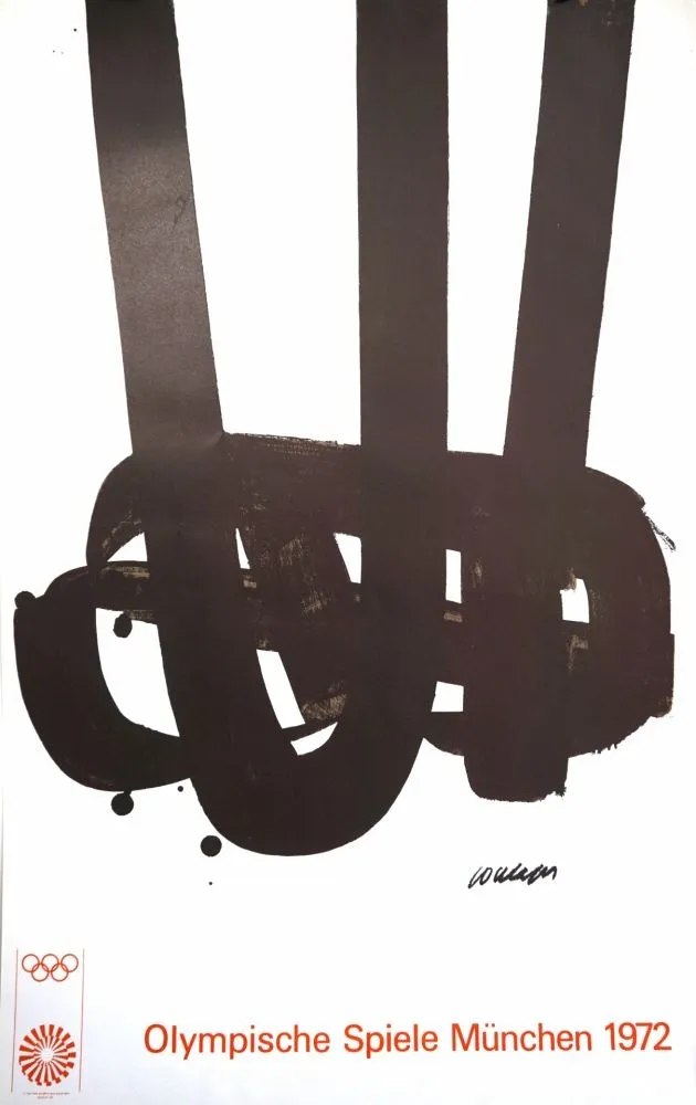 Lithografie Soulages - Munich 72