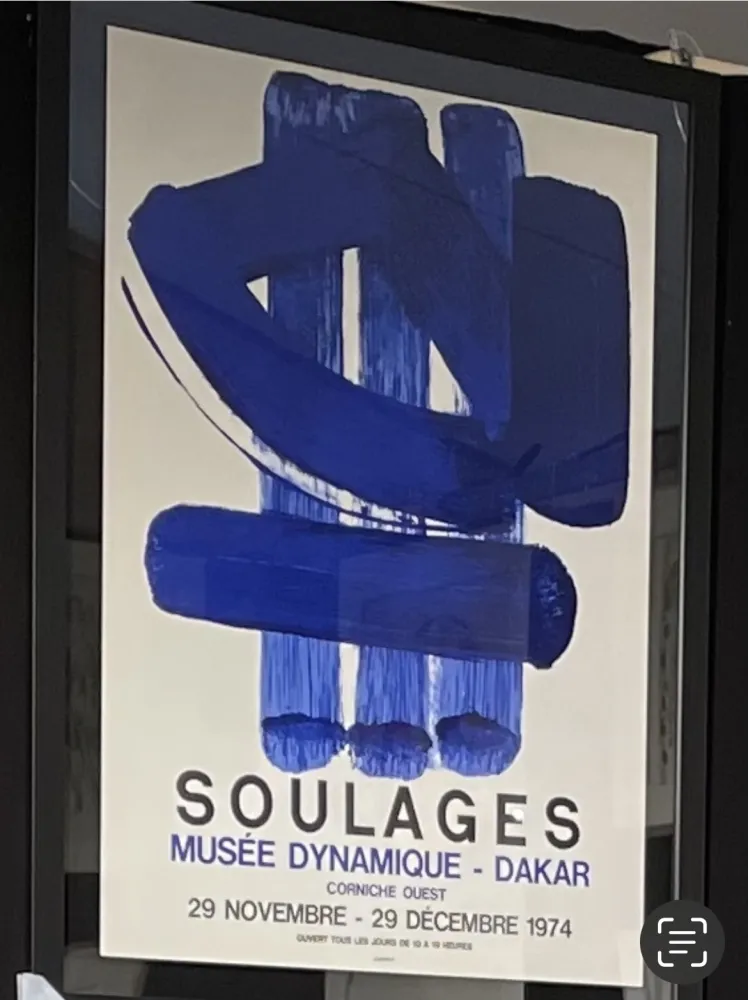 Lithografie Soulages - Musée dynamique 