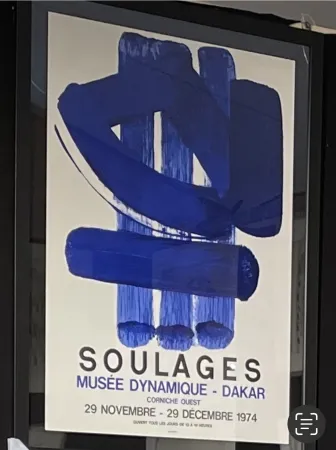 Lithografie Soulages - Musée dynamique 
