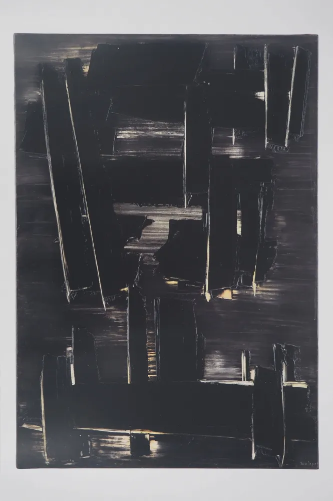 Geïllustreerd Boek Soulages - Peinture 27 aou