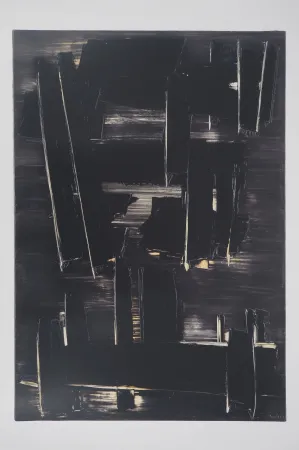 Geïllustreerd Boek Soulages - Peinture 27 aou