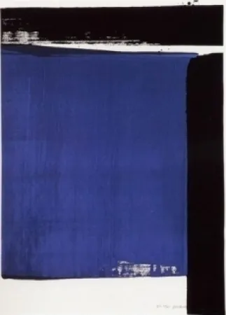 Zeefdruk Soulages - Serigraphie n° 16