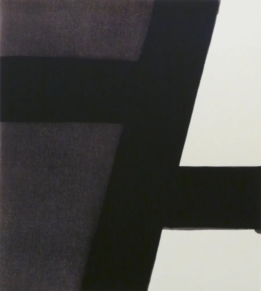 Zeefdruk Soulages - Serigraphie n°21