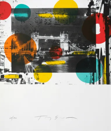 Lithografie Soulie - London