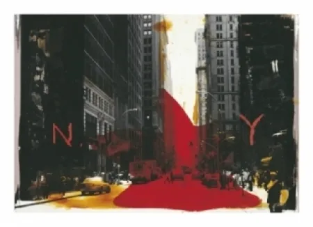 Digitale Print Soulie - NEW YORK