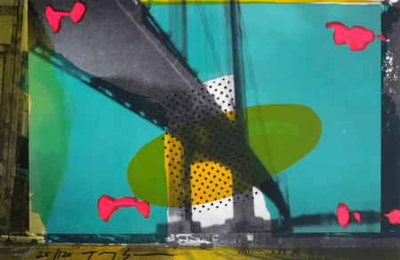 Lithografie Soulie - Portail d'Or