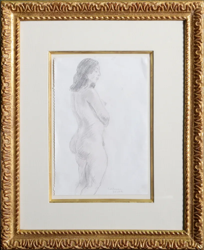 Geen Techniek Soyer - Standing Nude Woman (26)