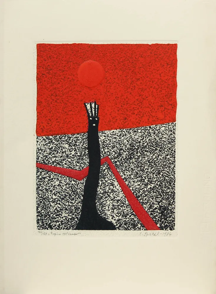 Aquatint Spacal - REGINA DEL CARSO