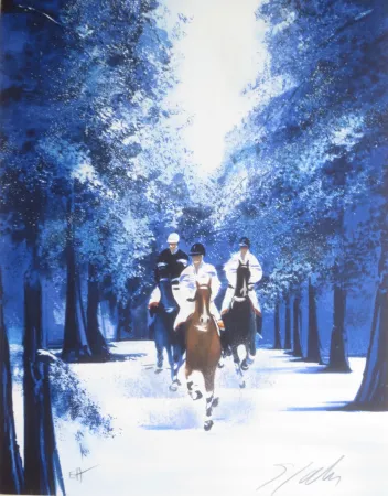 Lithografie Spahn - 4 saisons album