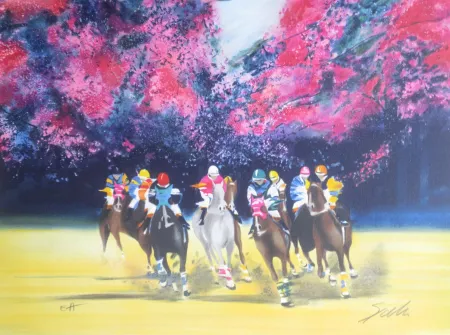 Lithografie Spahn - 4 saisons album