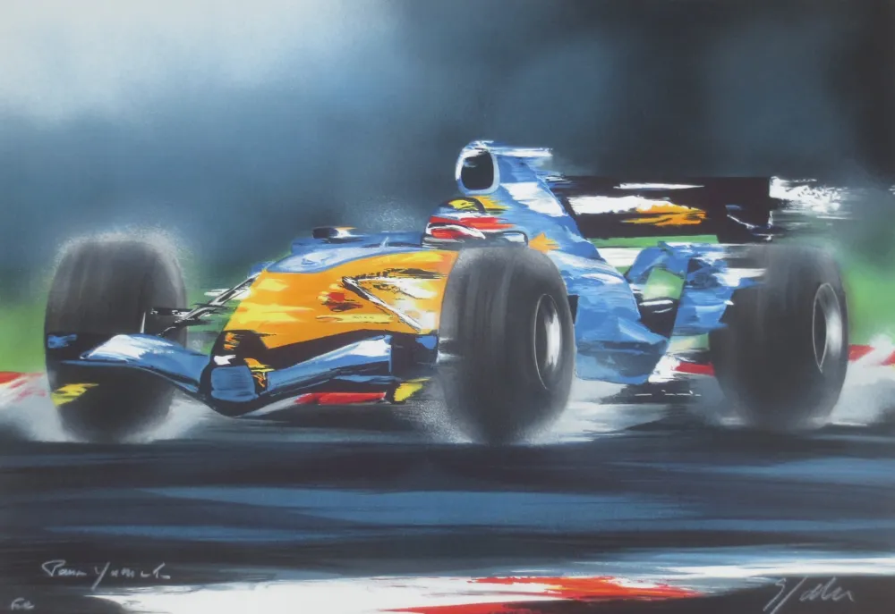 Lithografie Spahn - Formule I