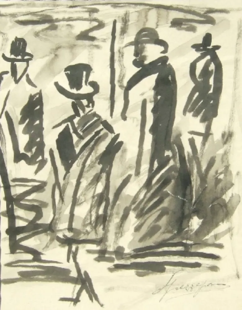 Geen Techniek Spazzapan - Senza titolo