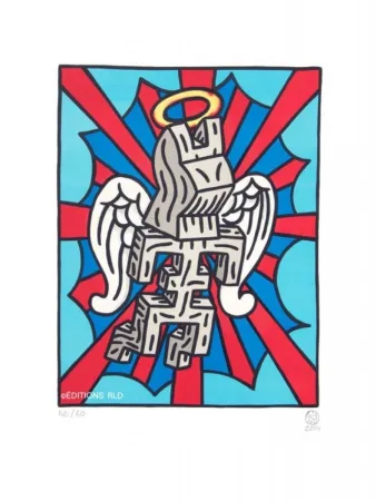 Lithografie Speedy Graphito - Ange