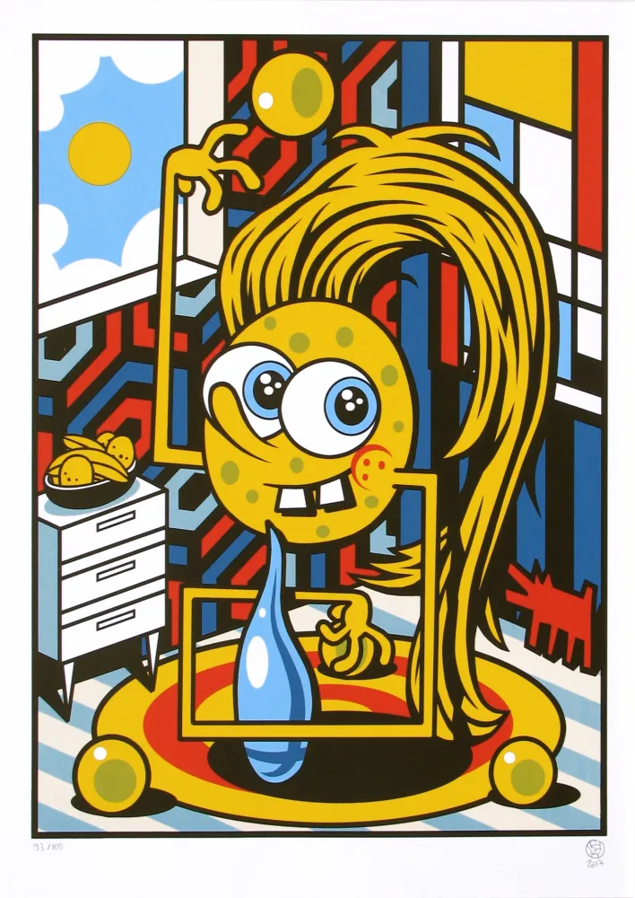 Zeefdruk Speedy Graphito - Untitled