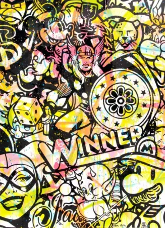 Lithografie Speedy Graphito - Winner