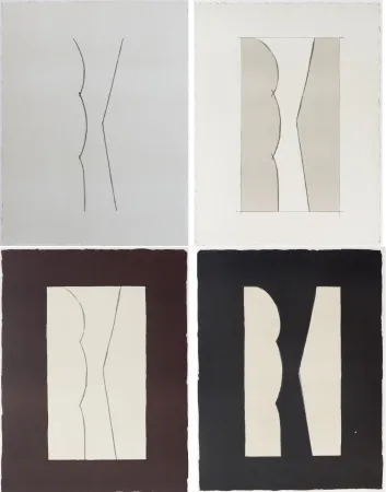 Lithografie Spescha - Sans titre