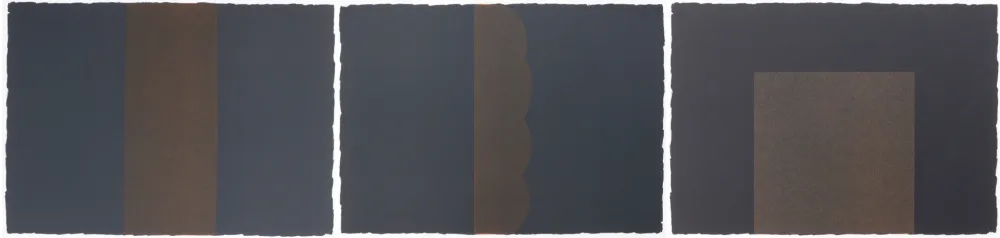 Lithografie Spescha - Sans titre - triptyque