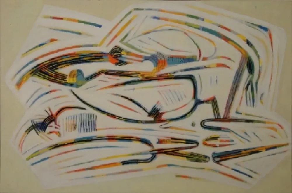 Geen Techniek Spiller - Abstrakte Komposition