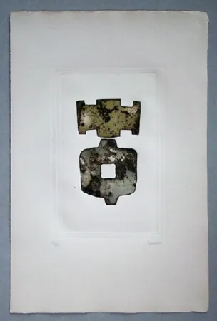 Aquatint Springer - Composition - 1970