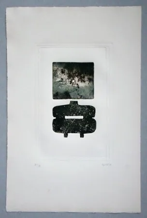 Aquatint Springer - Composition - 1970