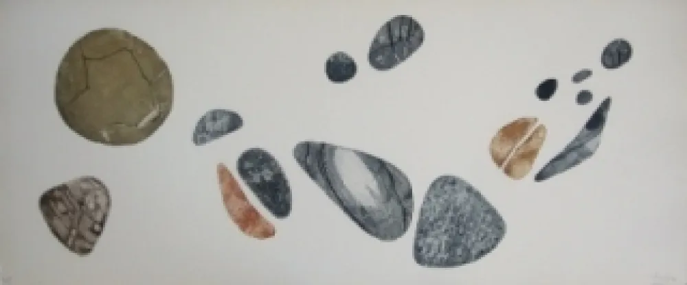 Ets En Aquatint Springer - Galets