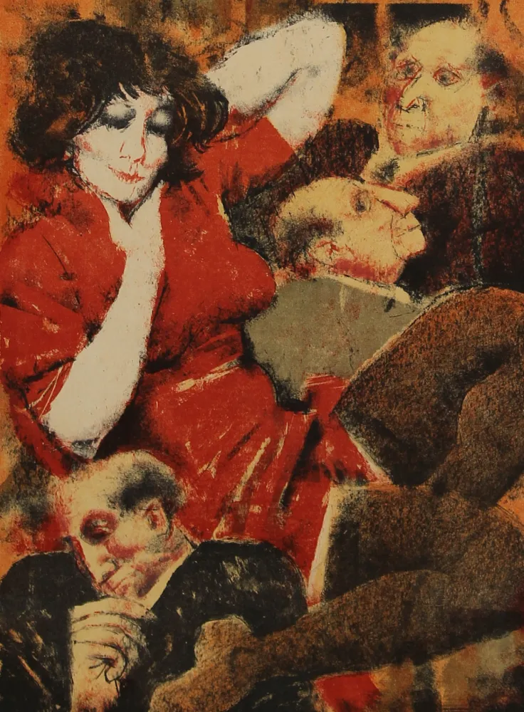 Lithografie Squillantini - SENZA TITOLO