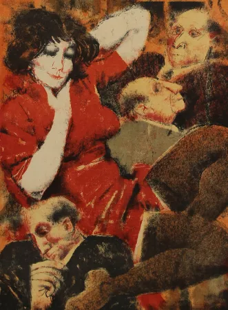 Lithografie Squillantini - SENZA TITOLO