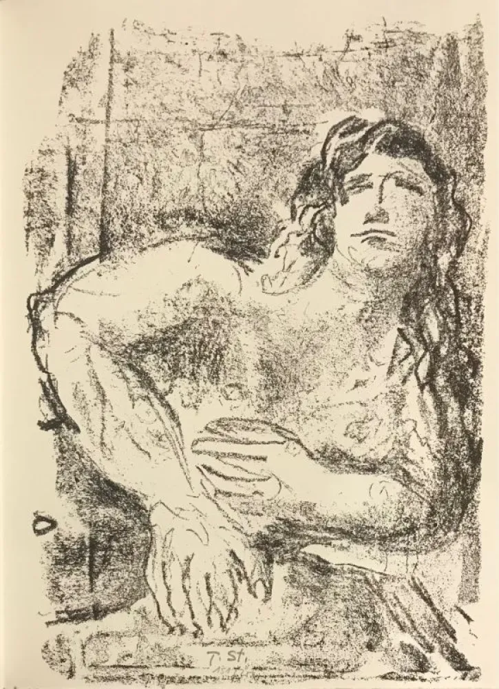 Lithografie Stadler - Erker-Treffen 1