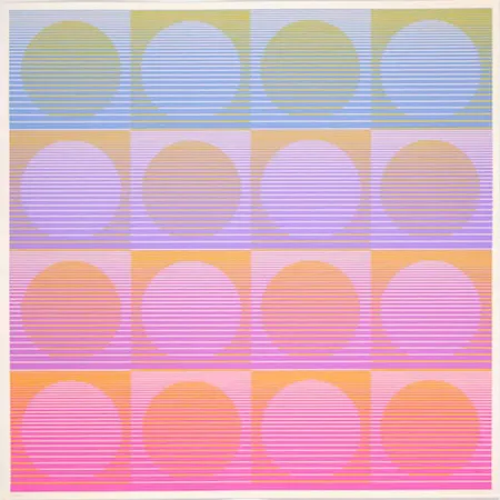 Zeefdruk Stanczak - Aerial, from Twelve Progressions