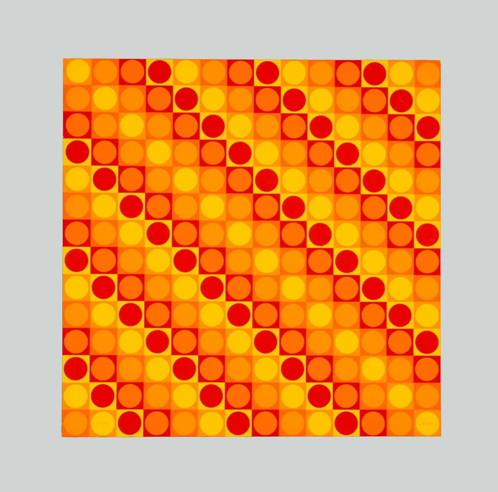 Zeefdruk Stein - Composition